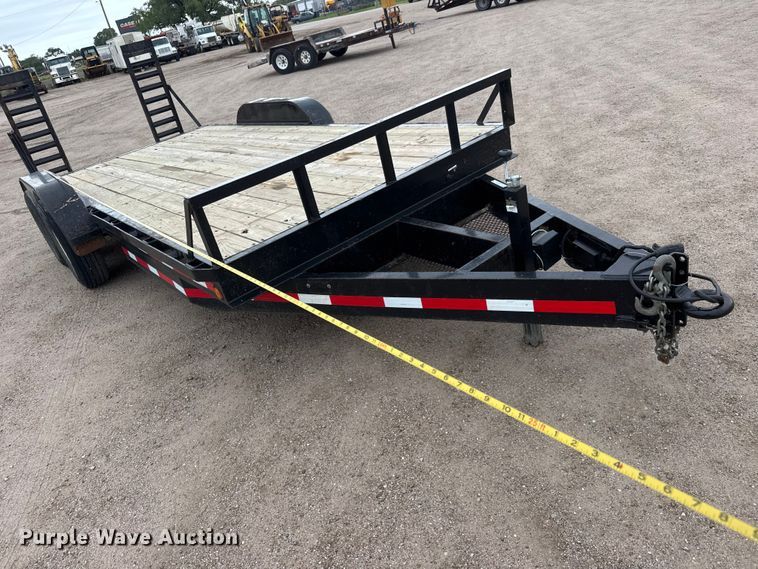 image for item NJ9134 1999 Trailertech equipment trailer