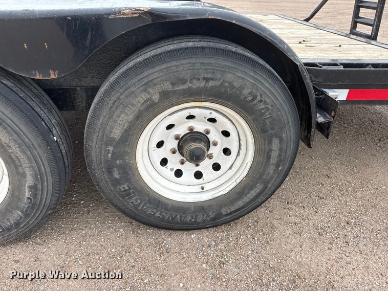 image for item NJ9134 1999 Trailertech equipment trailer