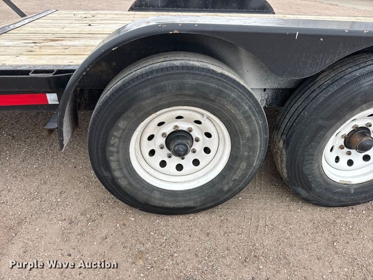 image for item NJ9134 1999 Trailertech equipment trailer