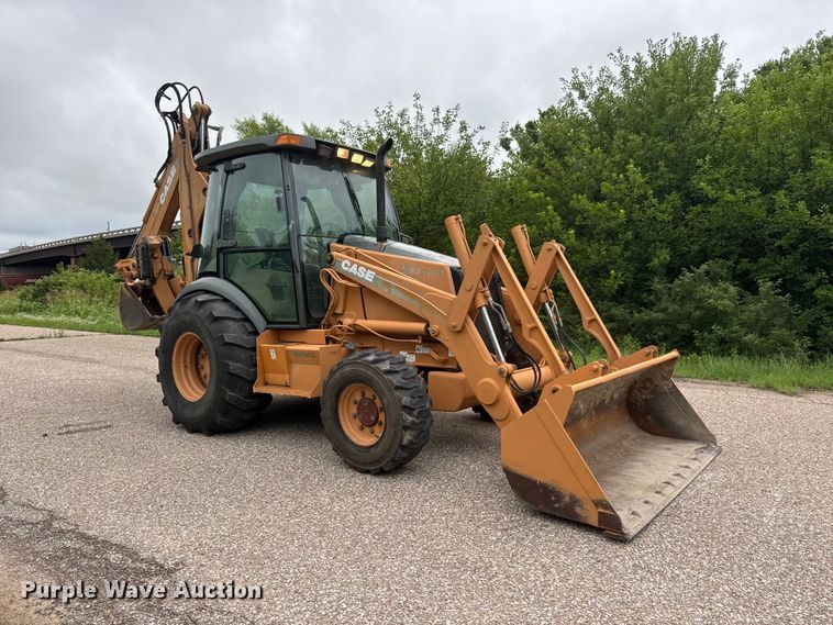 image for item NJ9168 2005 Case 590 Super M Series 2 backhoe