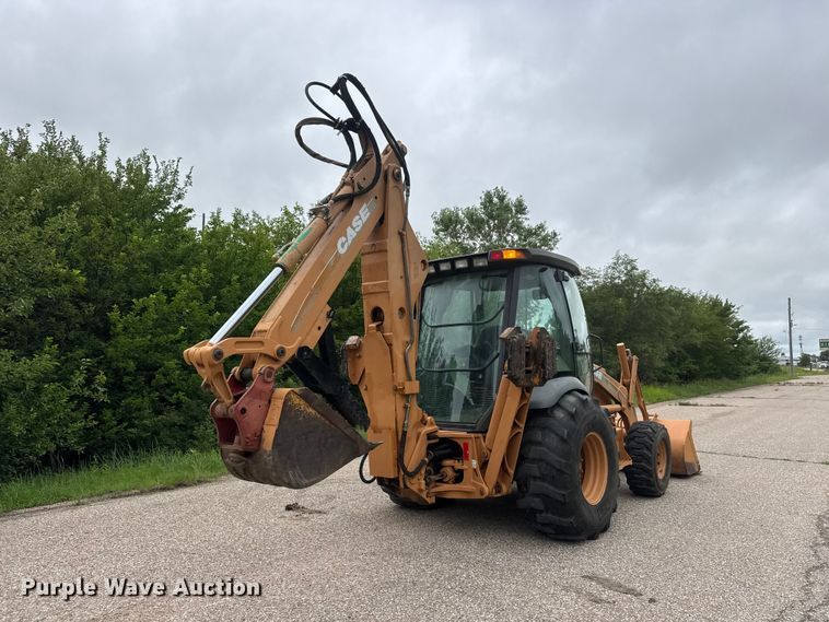 image for item NJ9168 2005 Case 590 Super M Series 2 backhoe