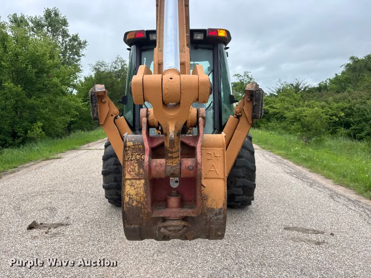 image for item NJ9168 2005 Case 590 Super M Series 2 backhoe