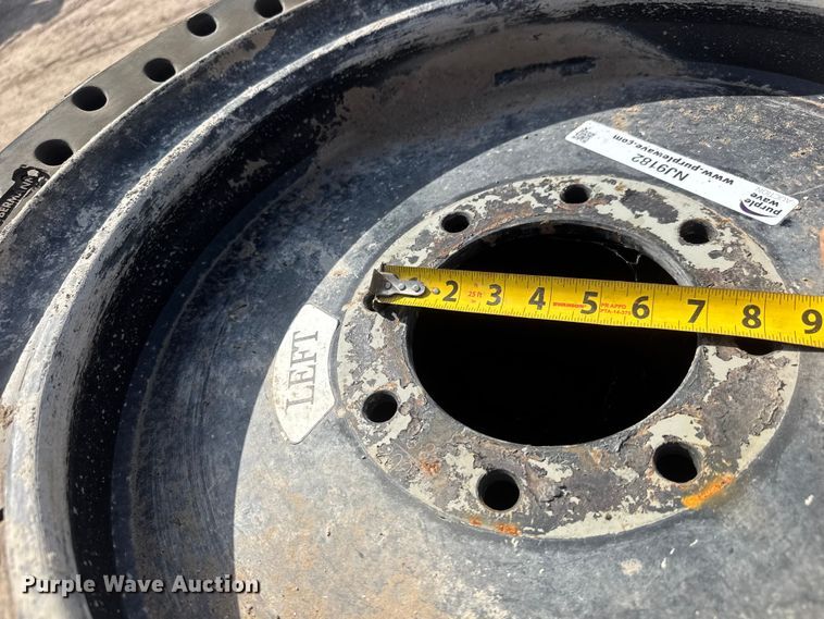 image for item NJ9182 (4) Dobermann skid steer tires and wheels