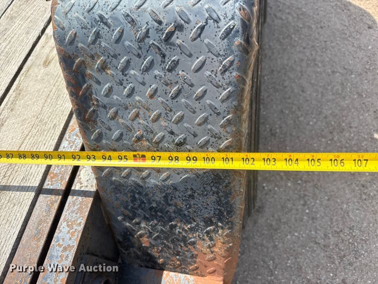 image for item NJ9188 2015 Kauffman tilt deck equipment trailer