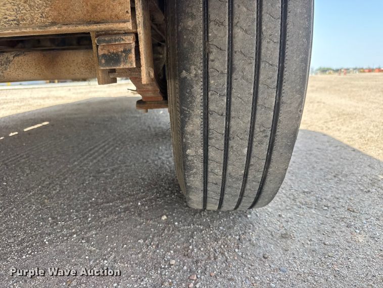 image for item NJ9188 2015 Kauffman tilt deck equipment trailer