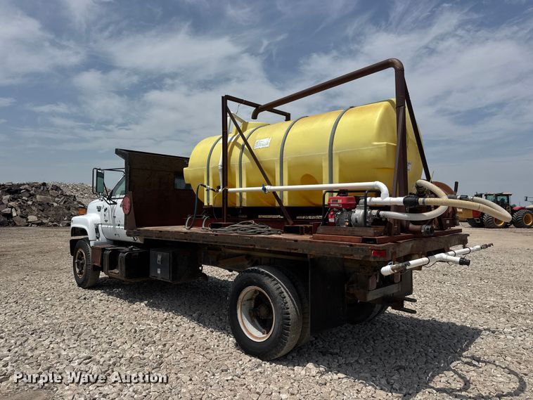 image for item NJ9190 1994 GMC TopKick flatbed truck