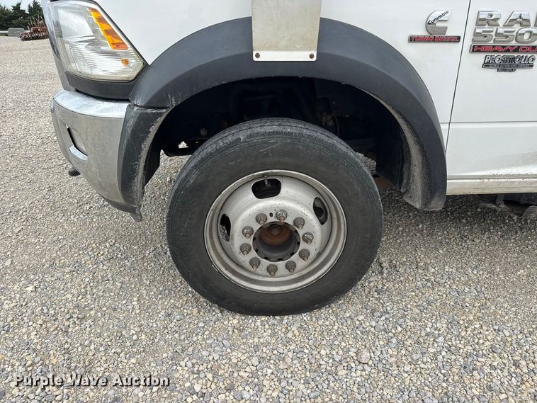 image for item NJ9195 2017 RAM 5500 bucket truck