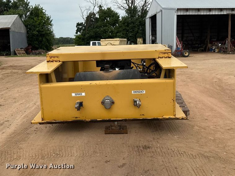 image for item NJ9198 2013 Witzco Challenger RG-35 lowboy equipment trailer