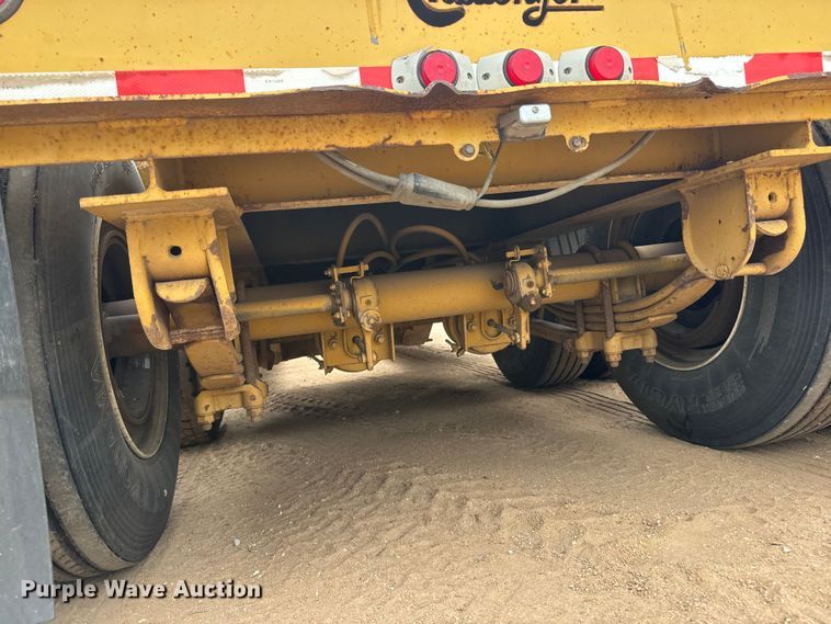 image for item NJ9198 2013 Witzco Challenger RG-35 lowboy equipment trailer
