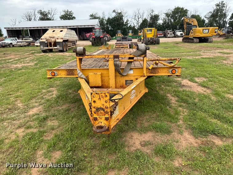 image for item NJ9200 1993 CZ Engineering, Inc. CZ18KT equipment trailer