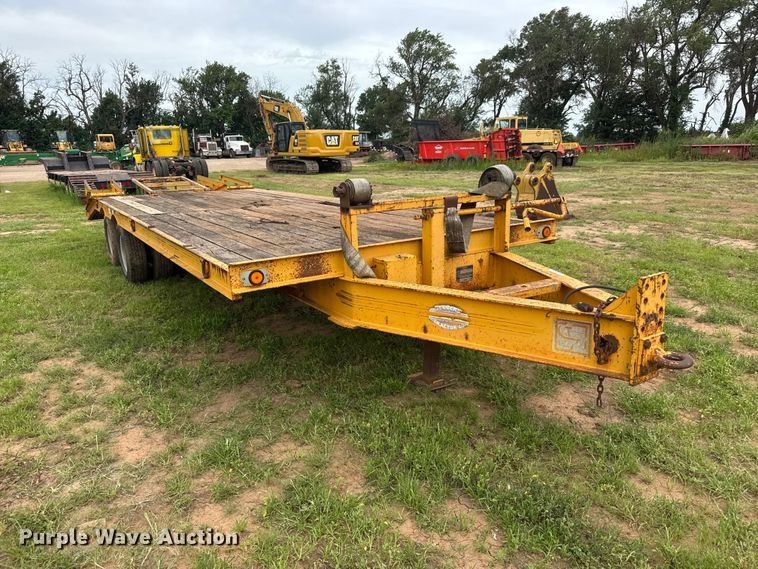 image for item NJ9200 1993 CZ Engineering, Inc. CZ18KT equipment trailer