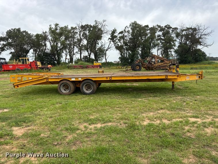 image for item NJ9200 1993 CZ Engineering, Inc. CZ18KT equipment trailer