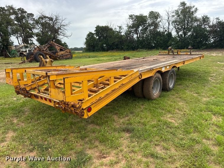 image for item NJ9200 1993 CZ Engineering, Inc. CZ18KT equipment trailer