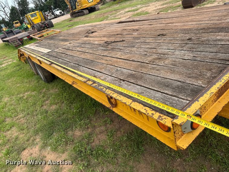 image for item NJ9200 1993 CZ Engineering, Inc. CZ18KT equipment trailer