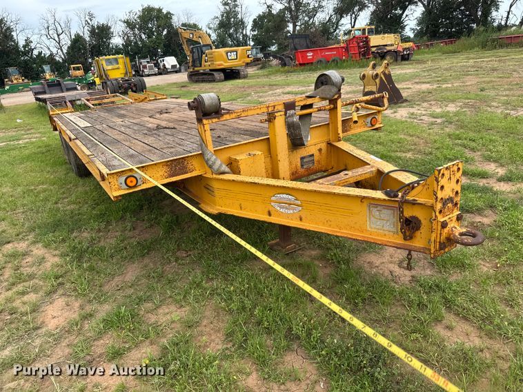 image for item NJ9200 1993 CZ Engineering, Inc. CZ18KT equipment trailer