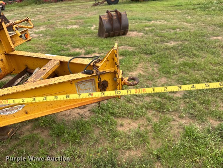 image for item NJ9200 1993 CZ Engineering, Inc. CZ18KT equipment trailer