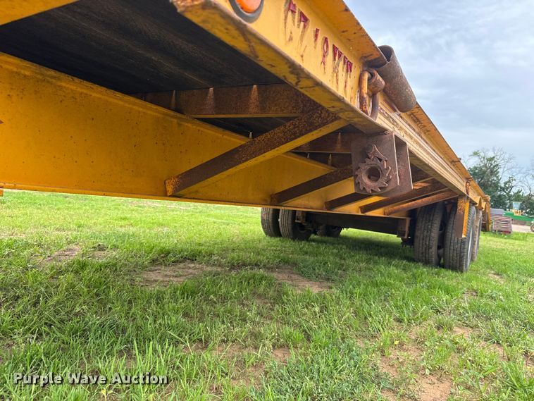 image for item NJ9200 1993 CZ Engineering, Inc. CZ18KT equipment trailer