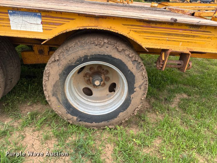 image for item NJ9200 1993 CZ Engineering, Inc. CZ18KT equipment trailer