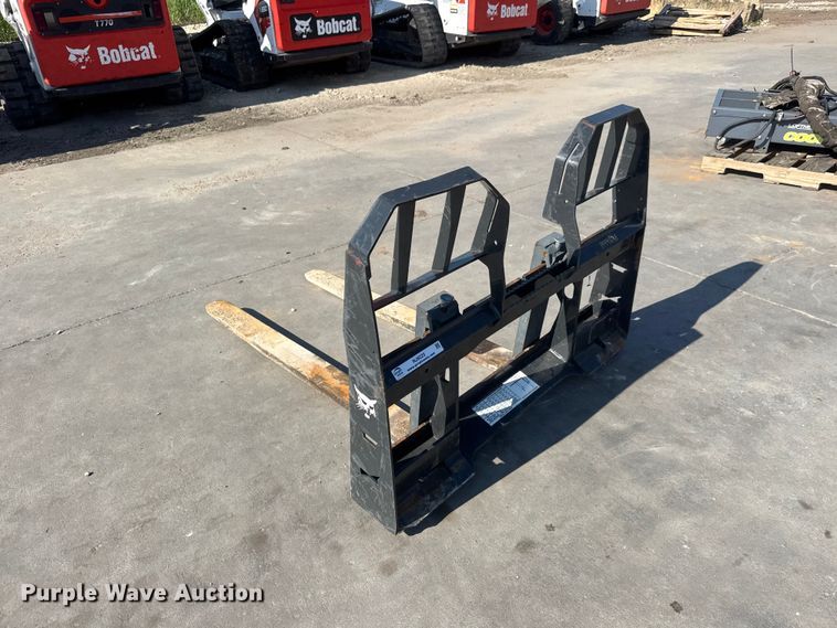 image for item NJ9225 Bobcat Pallet Fork HD skid steer pallet forks