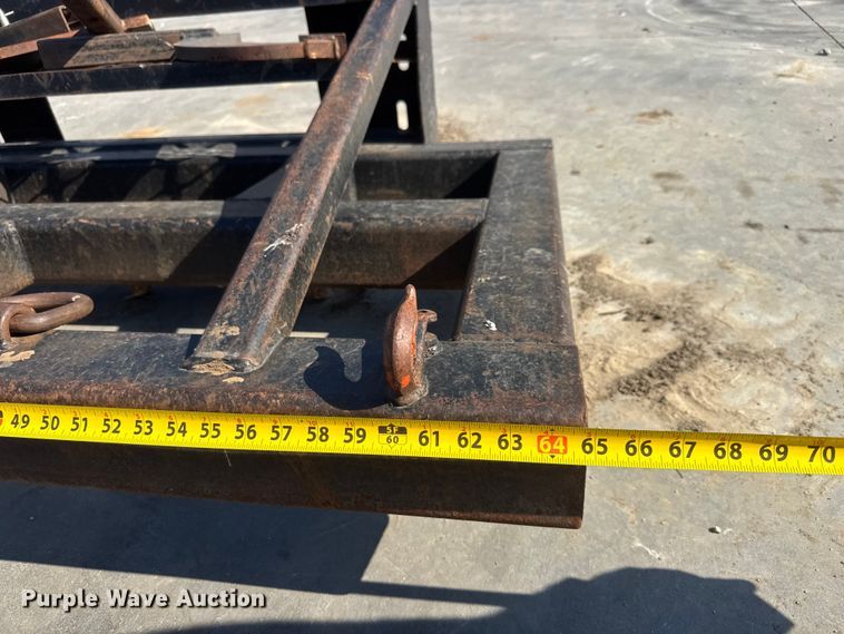 image for item NJ9226 Skid steer land leveler