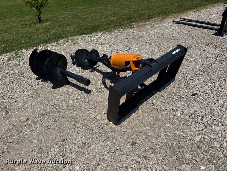 image for item NJ9236 2025 Wolverine ADB-13-1218R skid steer auger