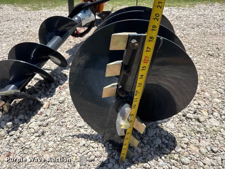 image for item NJ9236 2025 Wolverine ADB-13-1218R skid steer auger