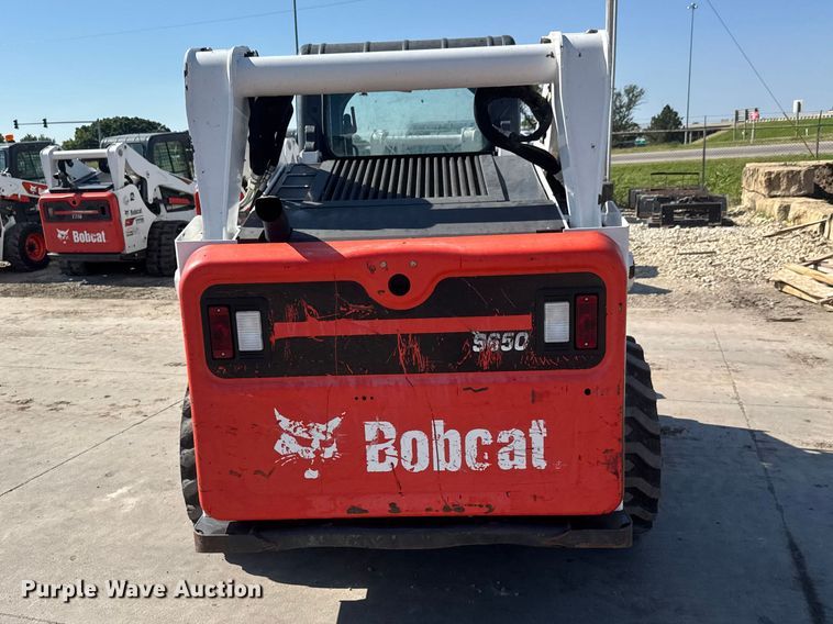 image for item NJ9245 2018 Bobcat S650 tracked skid steer loader
