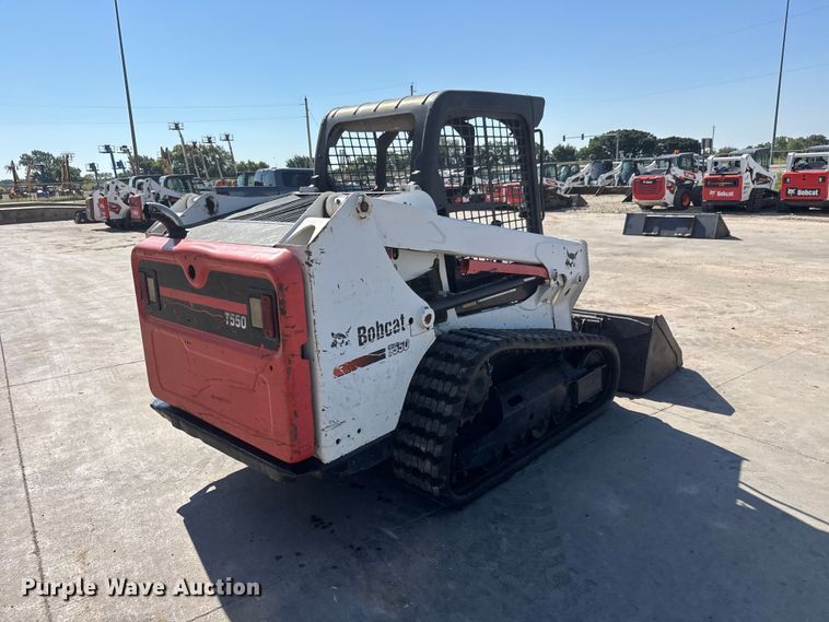 image for item NJ9247 2016 Bobcat T550 tracked skid steer loader