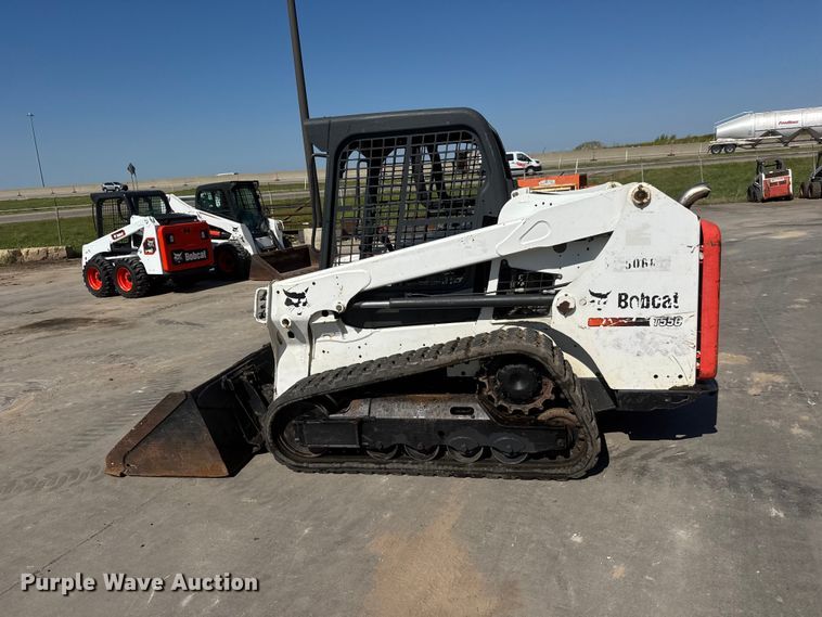 image for item NJ9247 2016 Bobcat T550 tracked skid steer loader