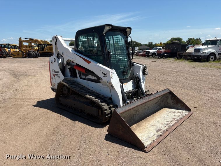 image for item NM9807 2019 Bobcat T595 tracked skid steer loader