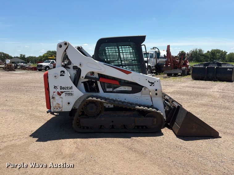 image for item NM9807 2019 Bobcat T595 tracked skid steer loader