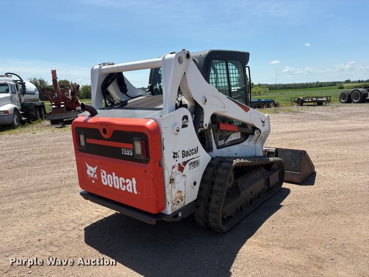 image for item NM9807 2019 Bobcat T595 tracked skid steer loader