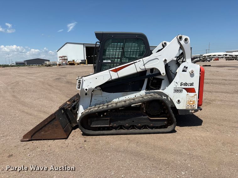image for item NM9807 2019 Bobcat T595 tracked skid steer loader