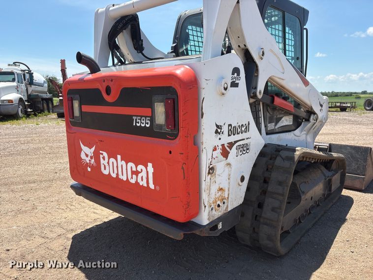image for item NM9807 2019 Bobcat T595 tracked skid steer loader
