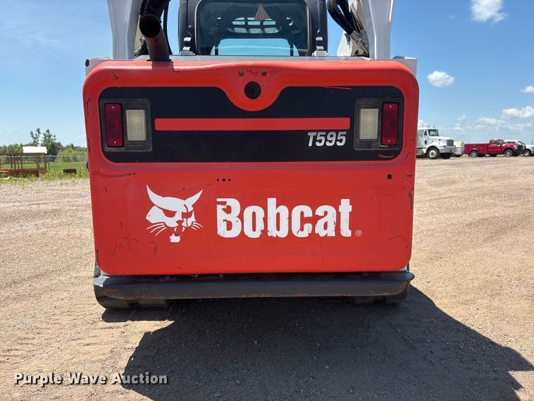 image for item NM9807 2019 Bobcat T595 tracked skid steer loader