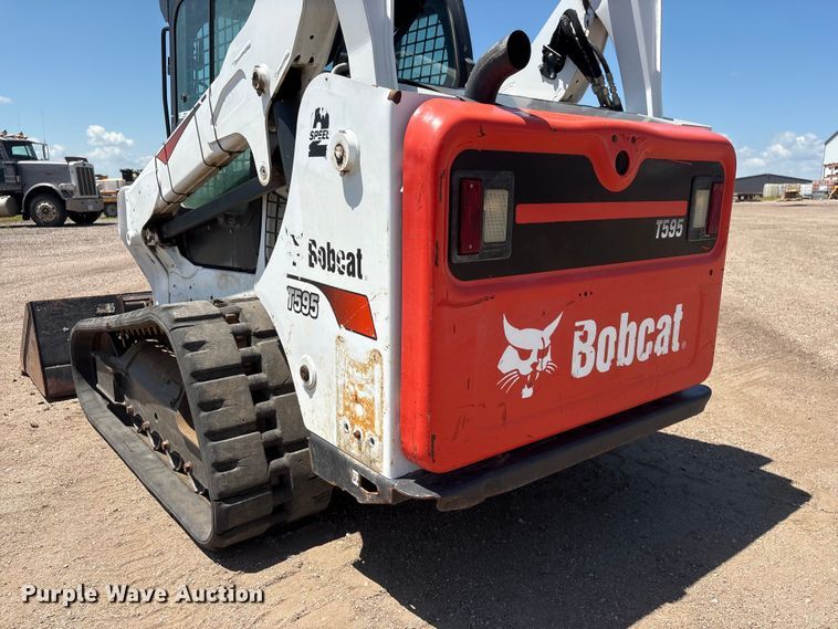 image for item NM9807 2019 Bobcat T595 tracked skid steer loader