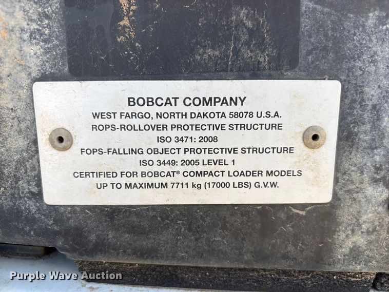 image for item NM9807 2019 Bobcat T595 tracked skid steer loader