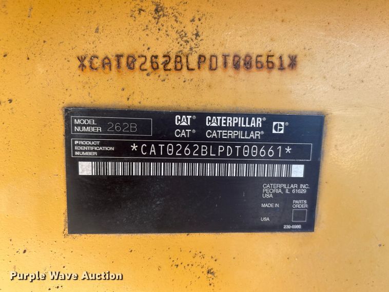 image for item NM9809 2004 Caterpillar 262B skid steer loader