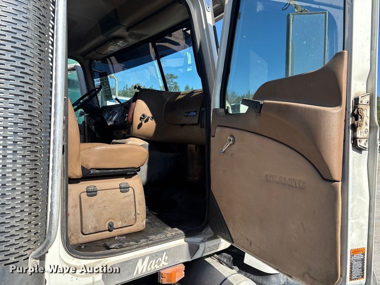image for item YA1152 2007 Mack Granite CV713 dump truck