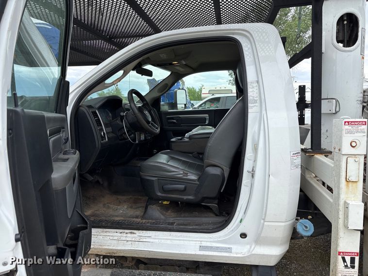 image for item YA2588 2018 RAM 5500 forestry bucket truck
