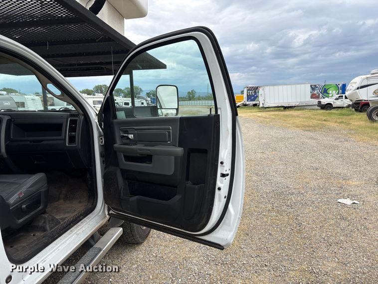image for item YA2588 2018 RAM 5500 forestry bucket truck