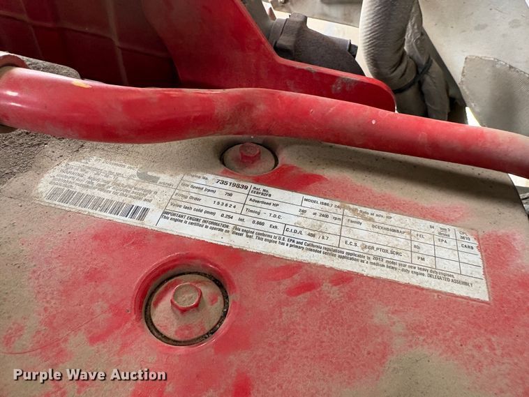 image for item YA3443 2013 Ford F750 chipper truck