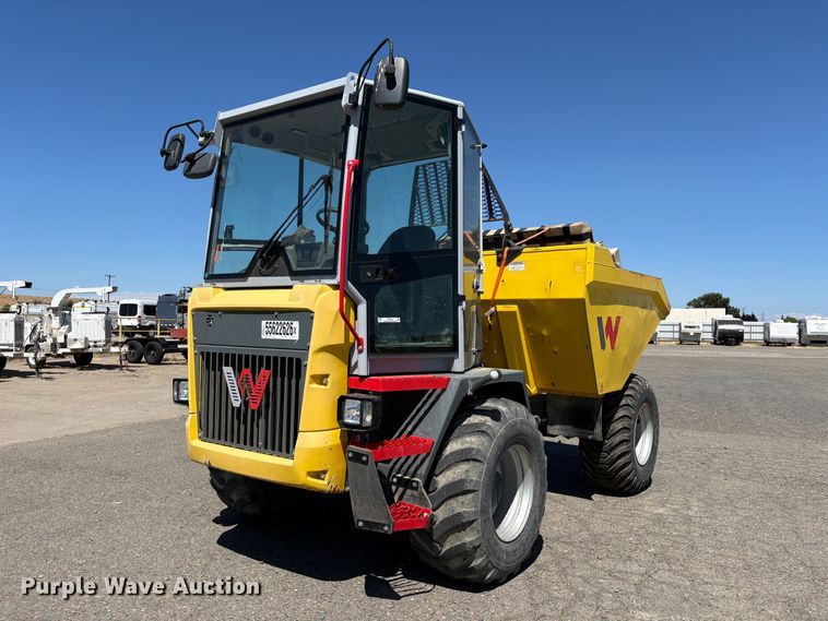 image for item YA3738 2021 Wacker Neuson DV100 site dumper
