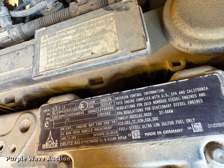 image for item YA3738 2021 Wacker Neuson DV100 site dumper