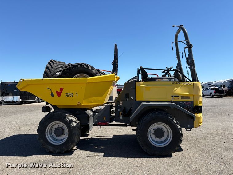 image for item YA3739 2021 Wacker Neuson DV60 site dumper