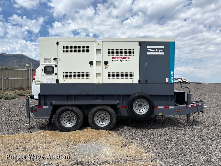 image for item YA3763 2021 Atlas Copco QAS 330JD generator