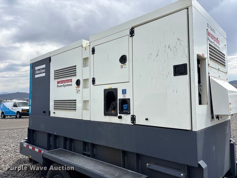 image for item YA3763 2021 Atlas Copco QAS 330JD generator