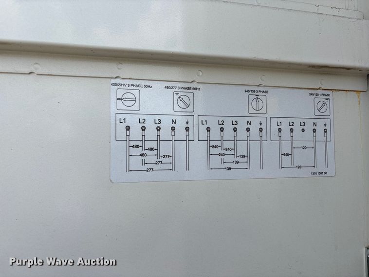 image for item YA3763 2021 Atlas Copco QAS 330JD generator