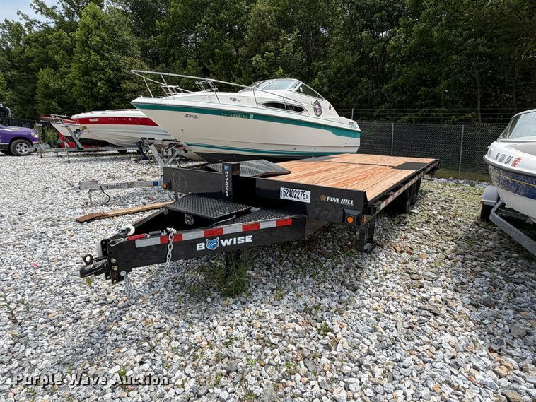 image for item YA3845 2026 Bwise Manufacturing THD22-15 equipment trailer