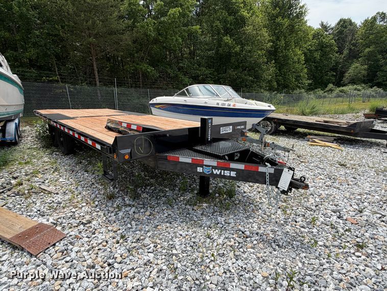 image for item YA3845 2026 Bwise Manufacturing THD22-15 equipment trailer